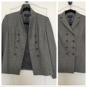 Ann Taylor Petite Wool Blend Blazer